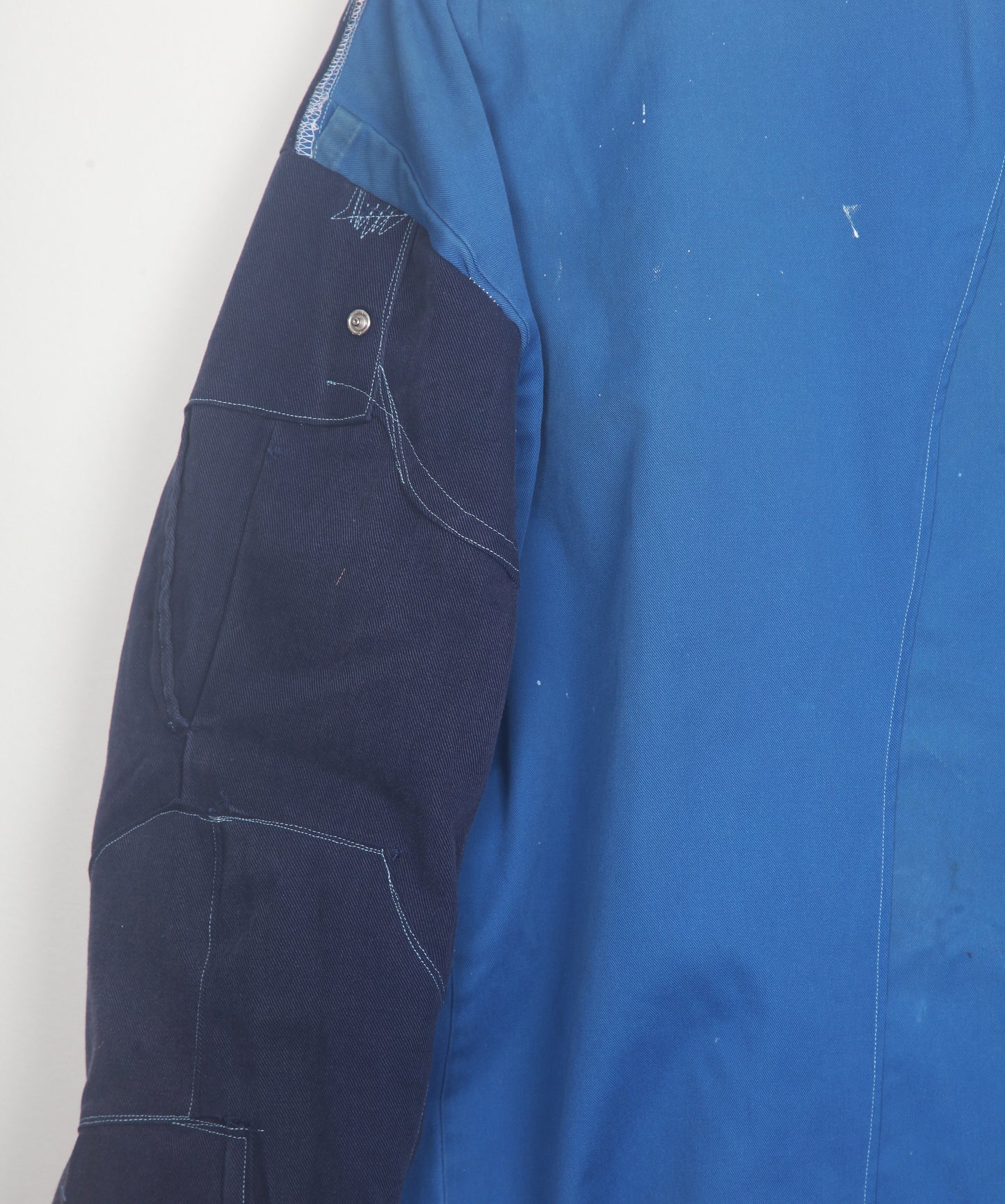 Jacket sustainably reworked from boiler suits (XL)