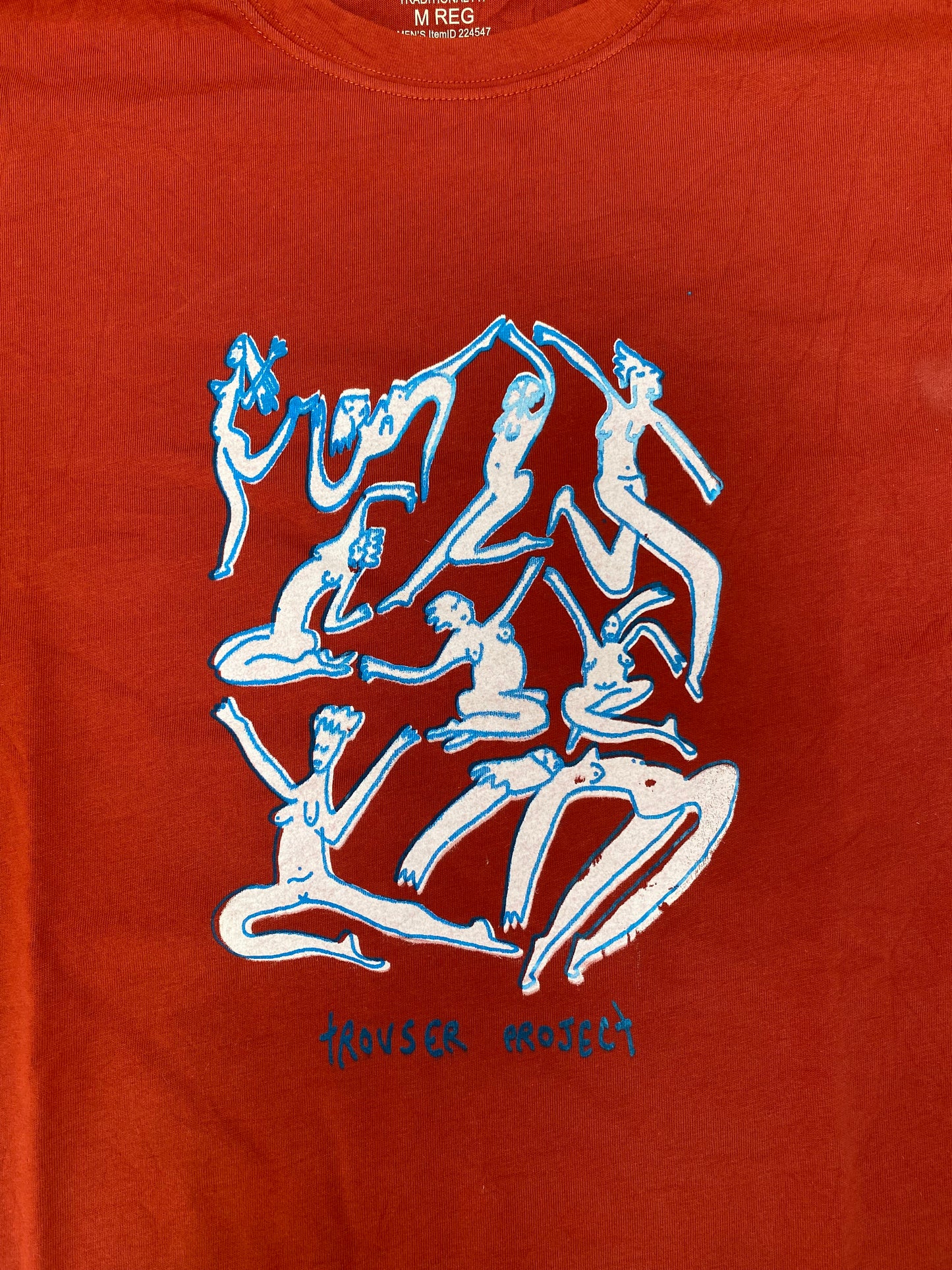 Upcycled Pre-Loved T-Shirt – Hand Screenprinted & 1of1