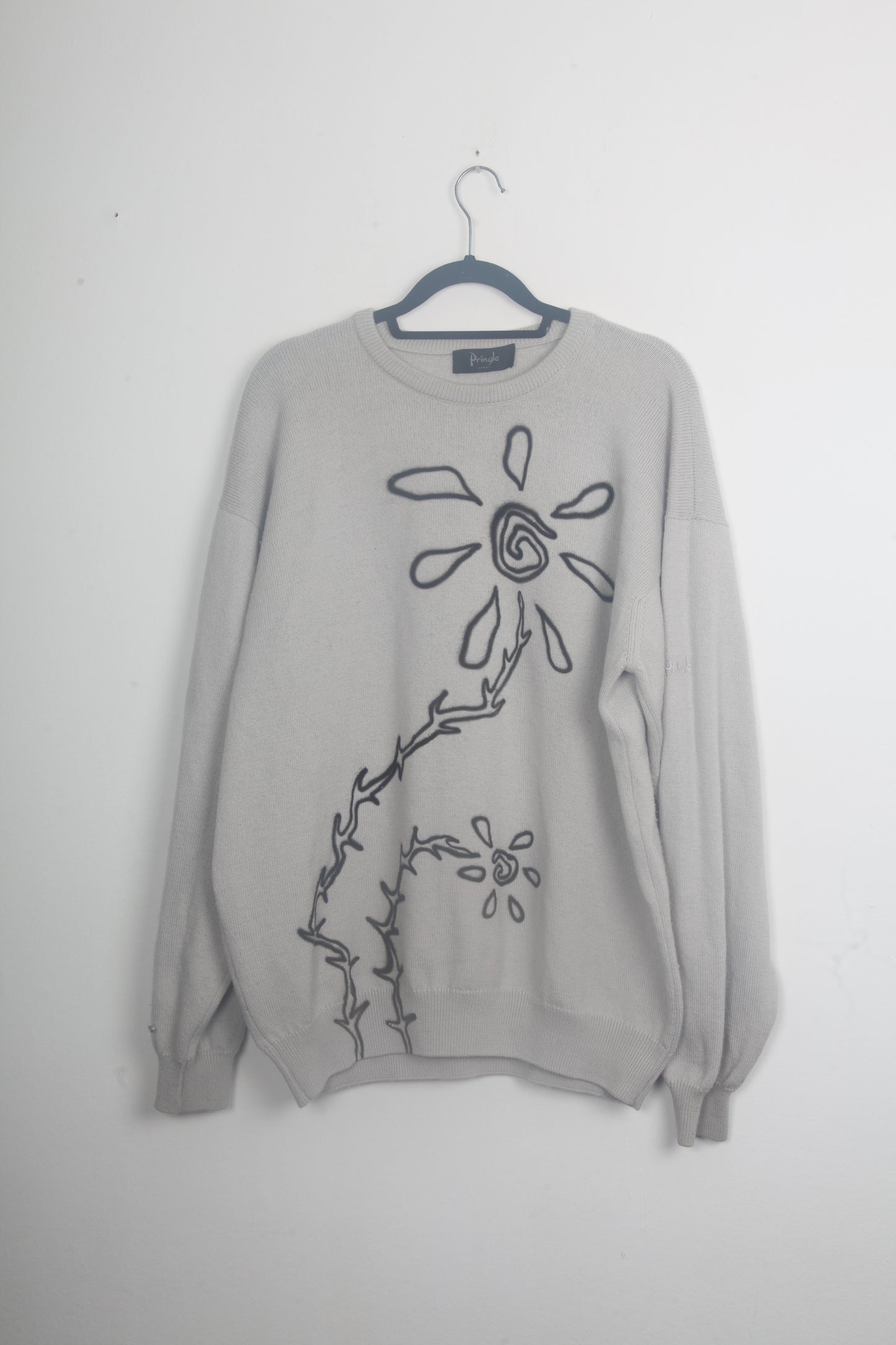 Pringle Wool Knit Jumper Airbrush Designs