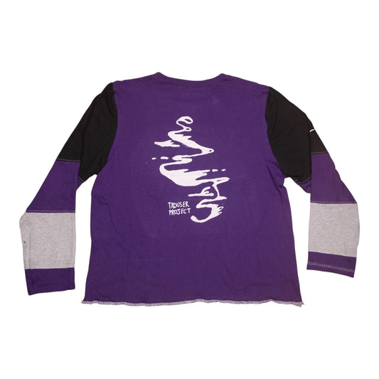 Long Sleeve Screenprint Fitted Tee (UK16/18)