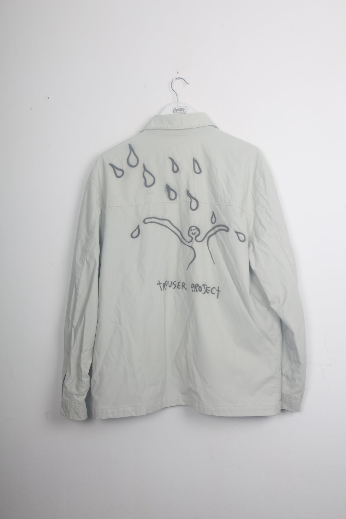 Upcycled Zip Up Raincoat