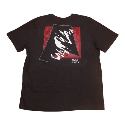 Upcycled Illustrated Screenprint T-shirt (2XL)