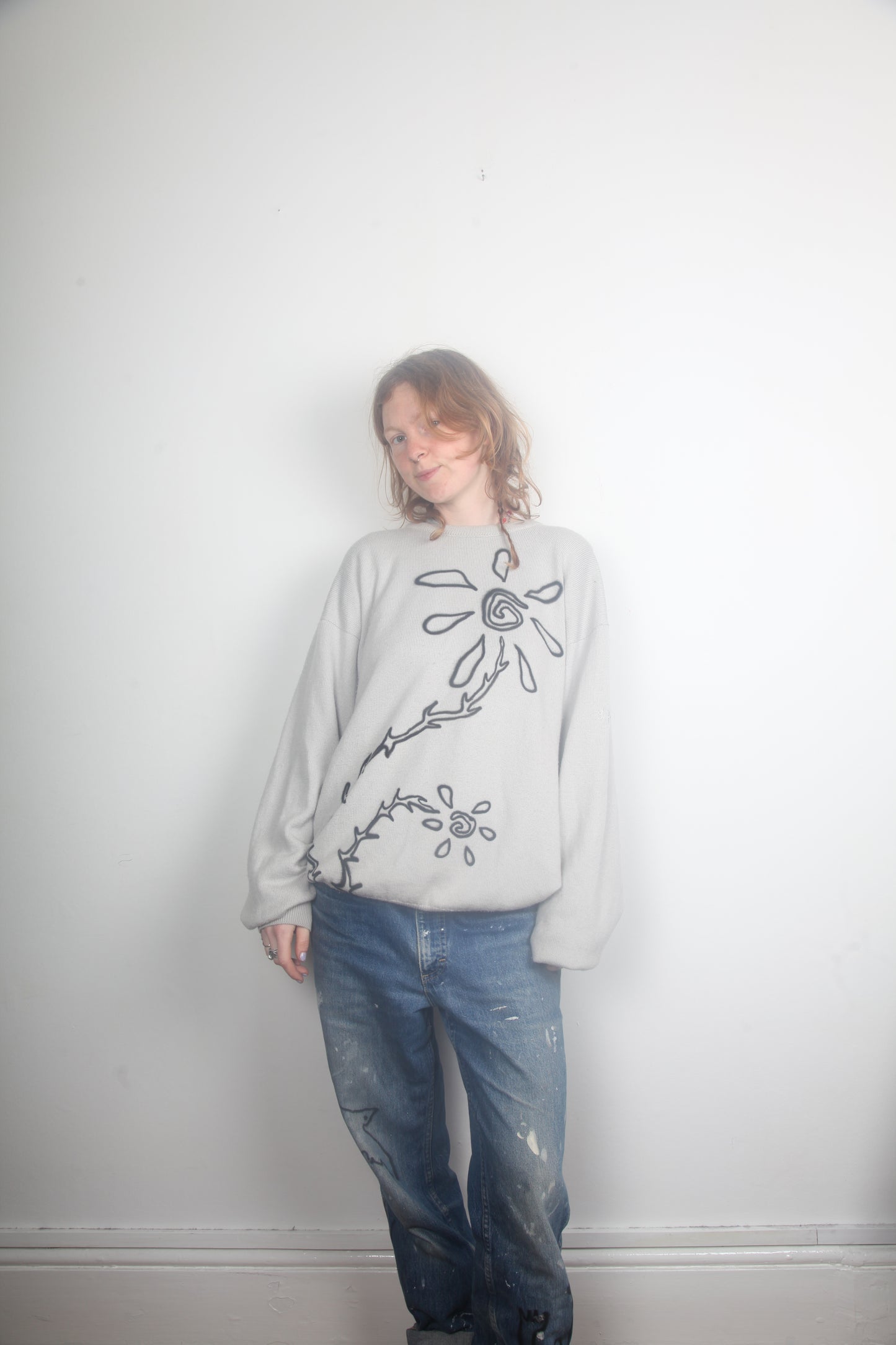 Pringle Wool Knit Jumper Airbrush Designs
