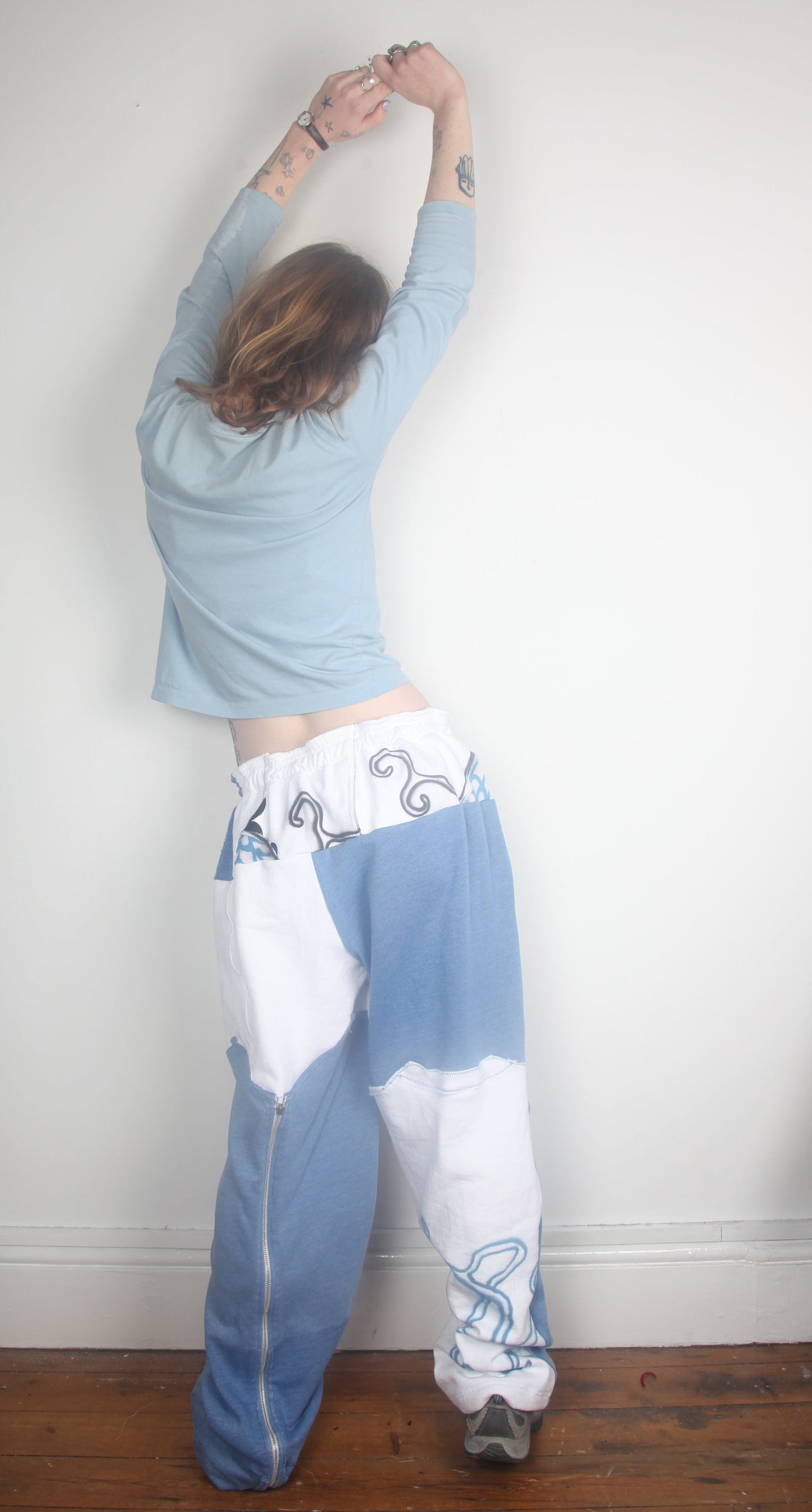 1of1 Patchwork Tracksuit Bottoms