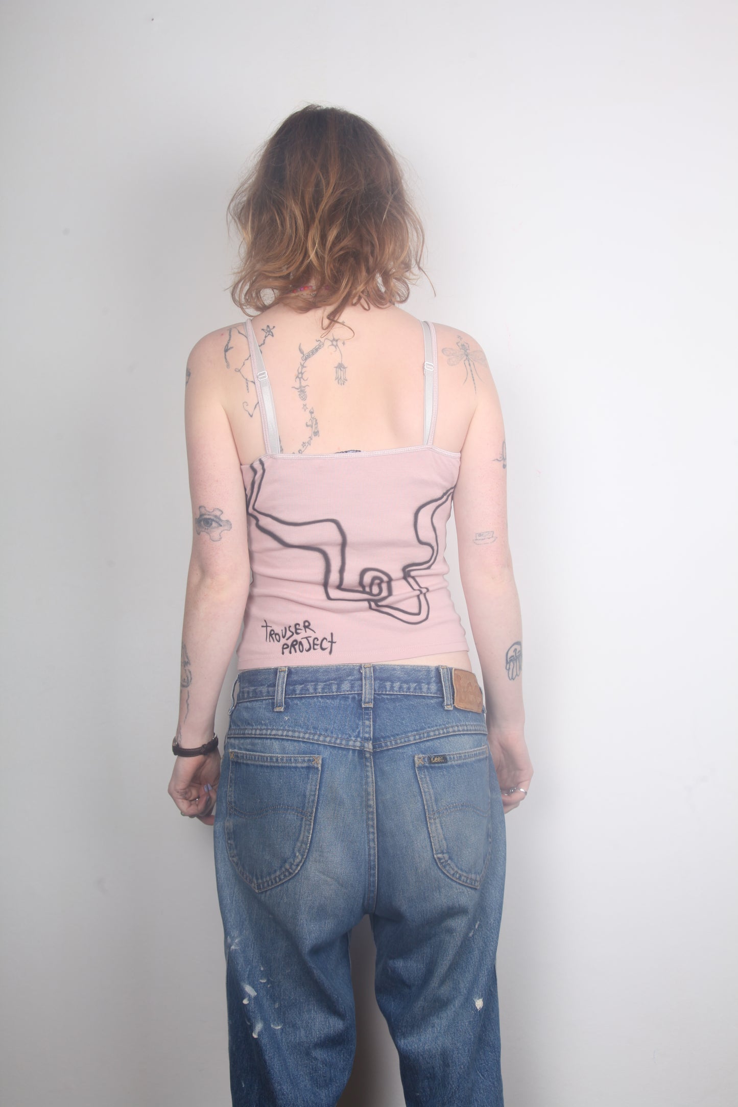 Upcycled Strappy Vest Top