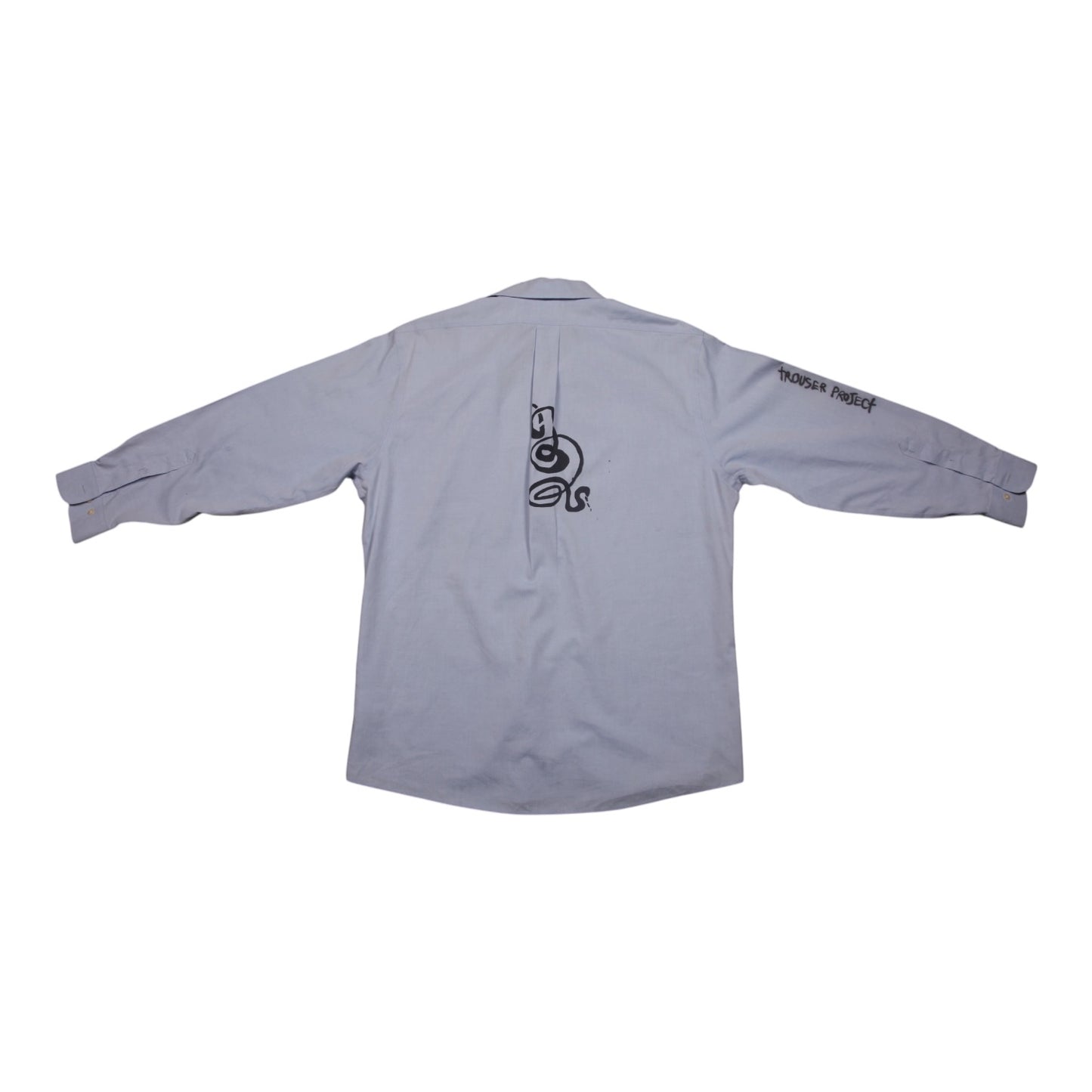 Reworked Blue Long Sleeve Shirt (XL)