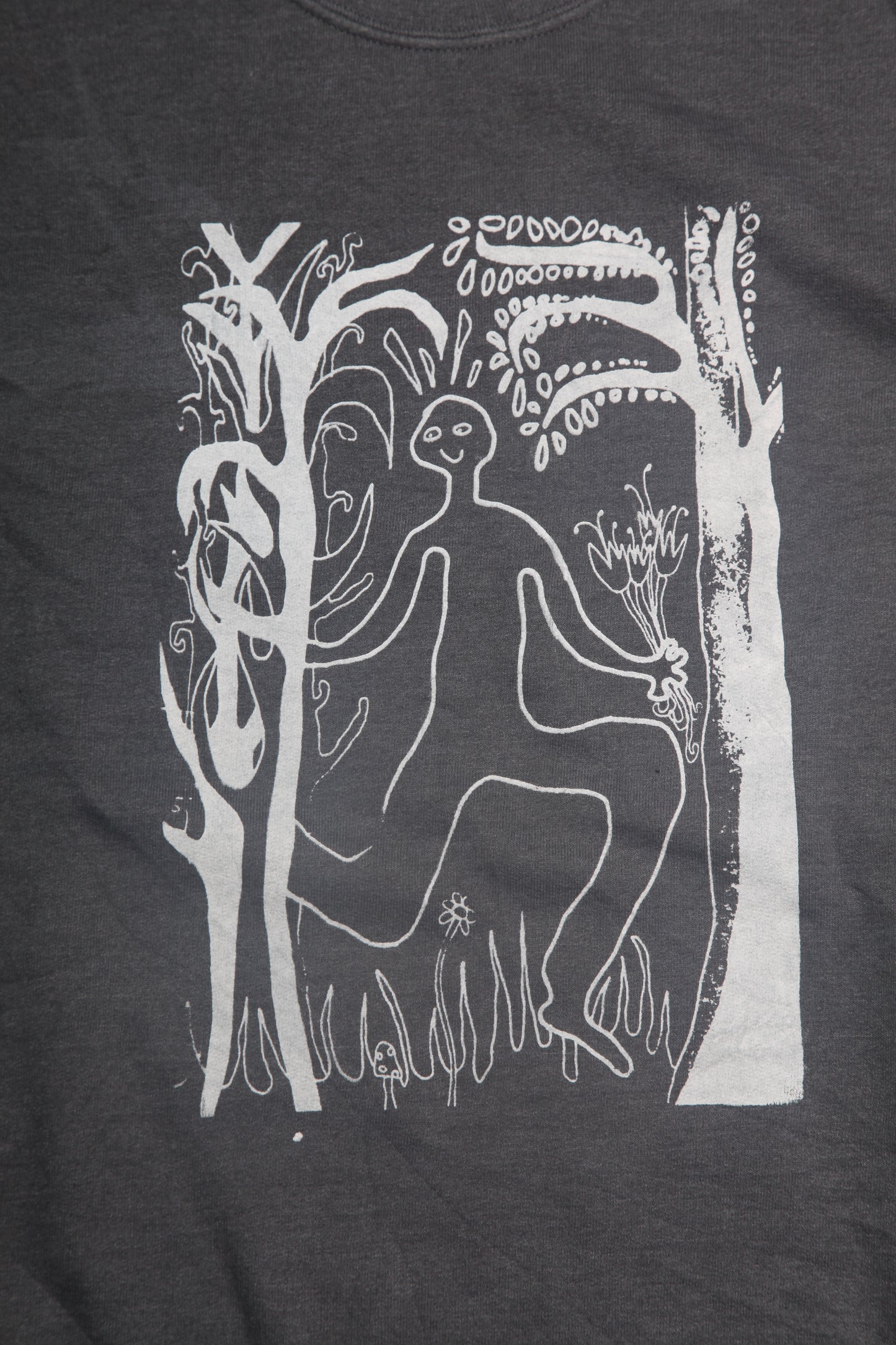 Screenprint Graphic Pullover Jumper (S)