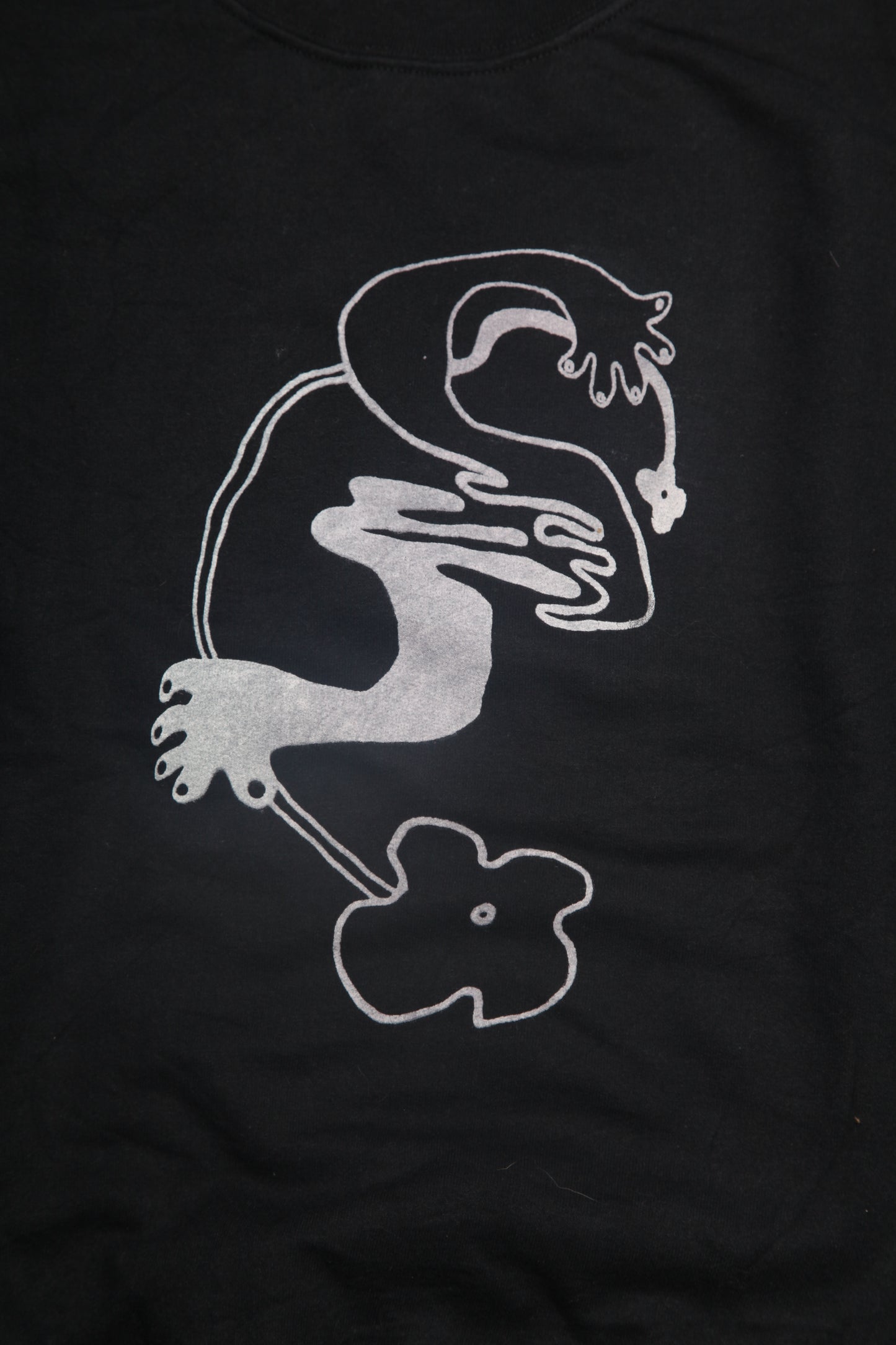 Screenprint Graphic Pullover Jumper (XL)