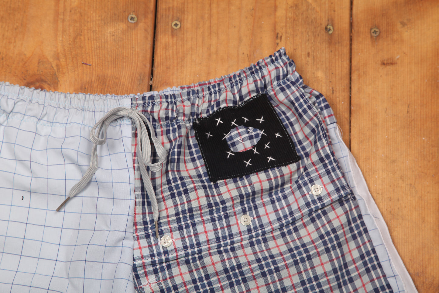 Summer lightweight patchwork shorts (M/ UK10-14)