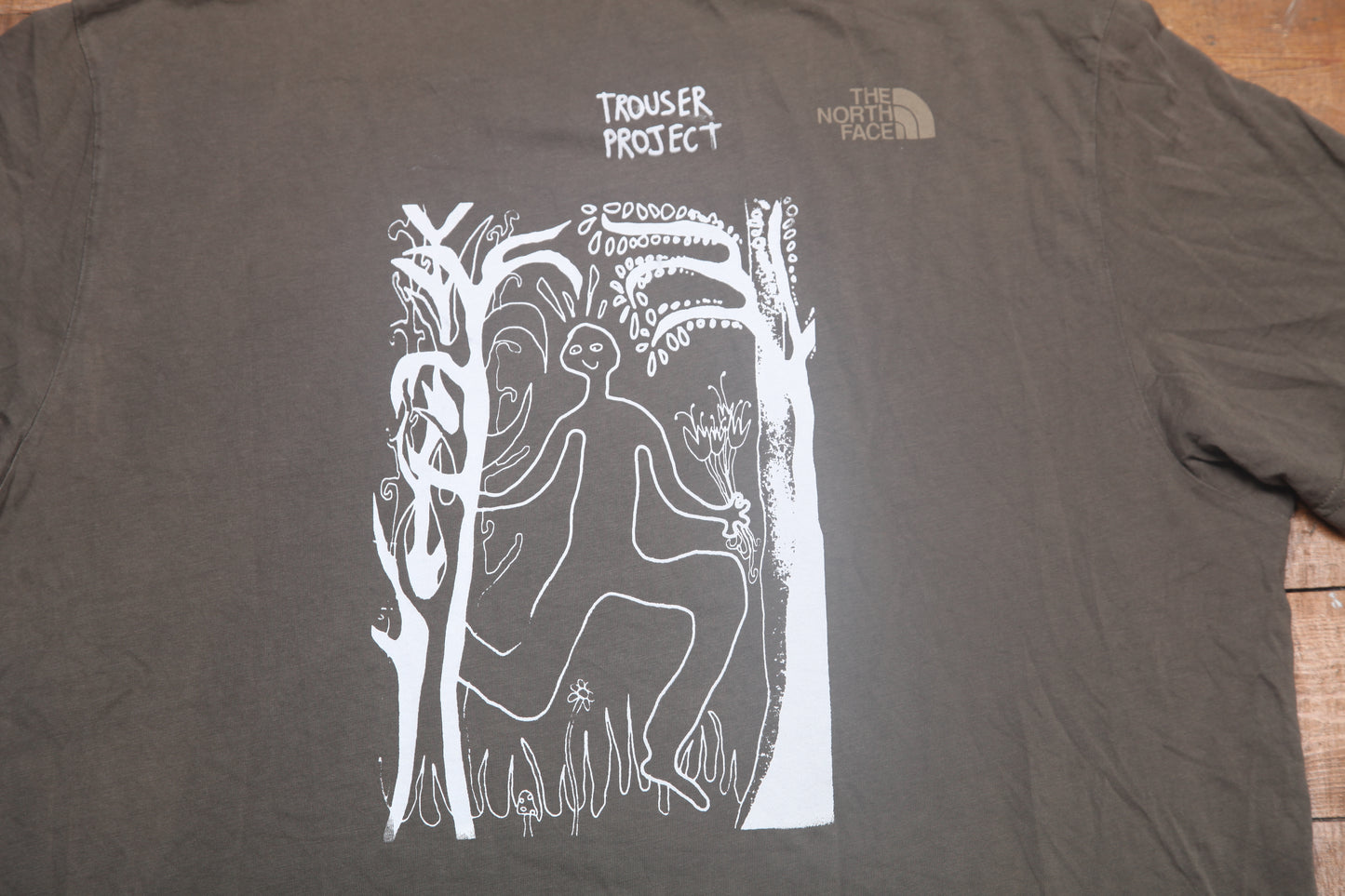 Graphic Screenprint Upcycled T-Shirt (XL)