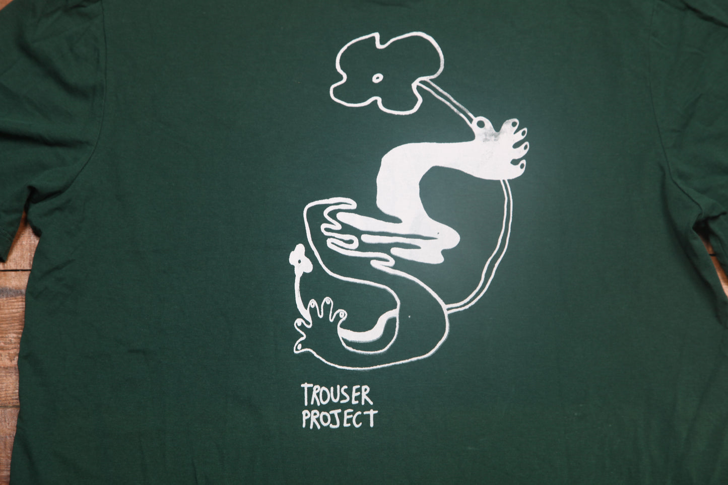 Graphic Screenprint Upcycled T-Shirt (L)