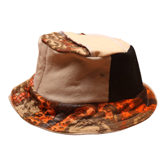 Reversible Patchwork Bucket Hat (M)