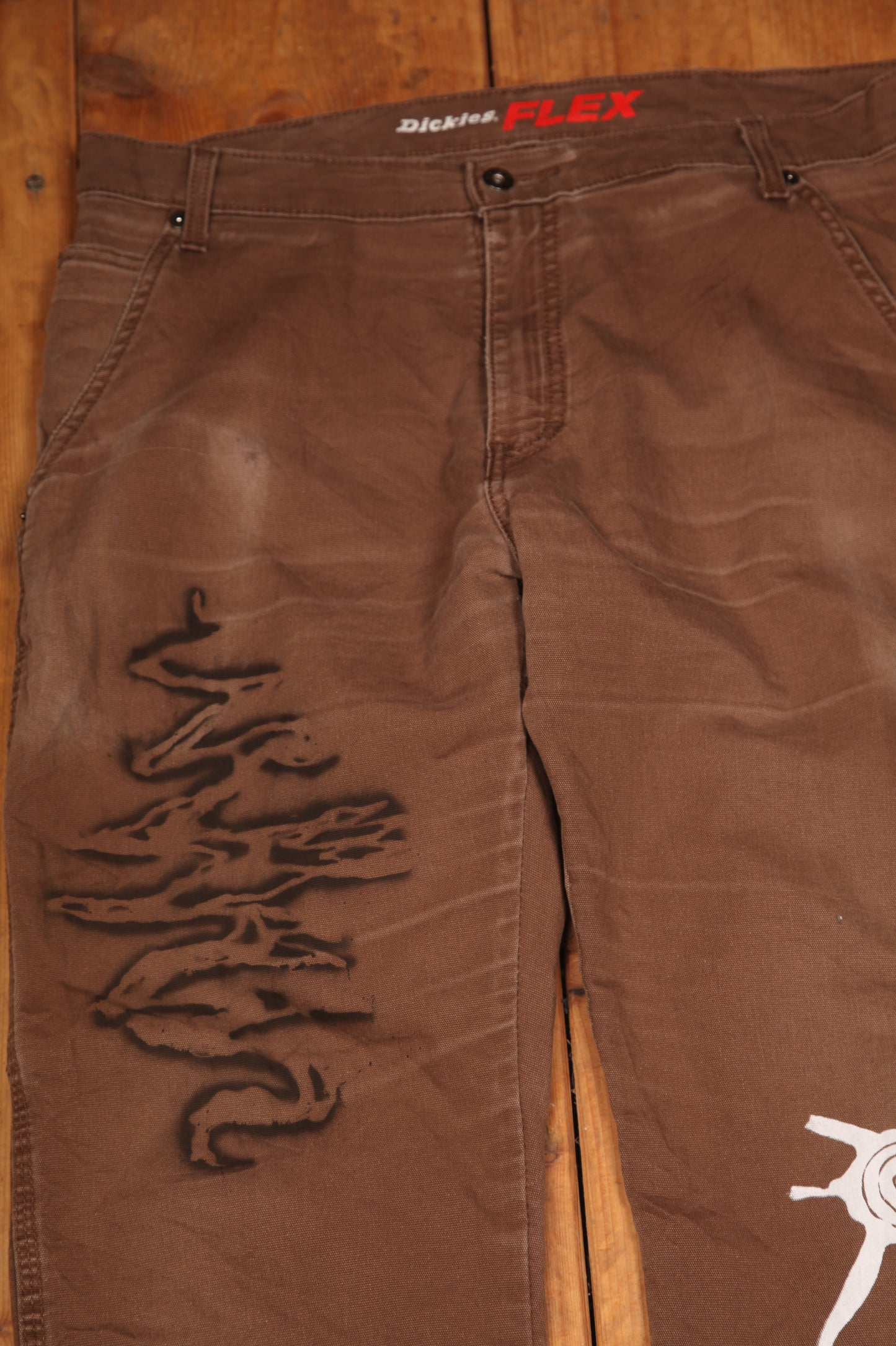 Upcycled Vintage Dickies Jeans (W34)