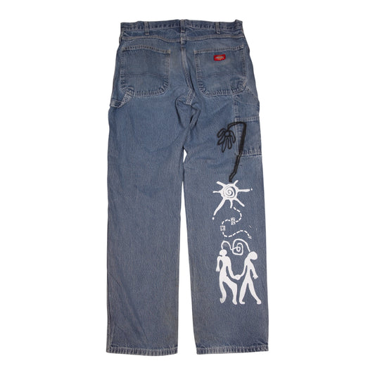 Upcycled Vintage Dickies Jeans (W33)