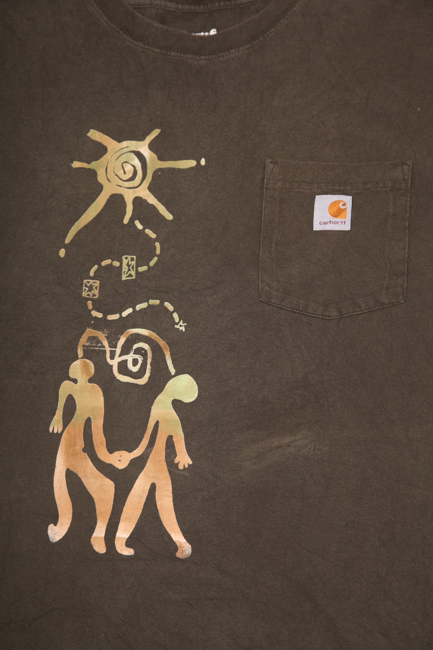 Upcycled Carhartt Illustrated Screenprint T-shirt (3XL)