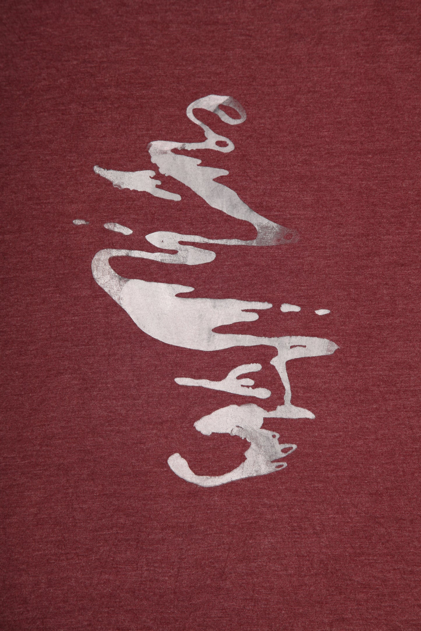 Upcycled Illustrated Screenprint T-shirt (XL)