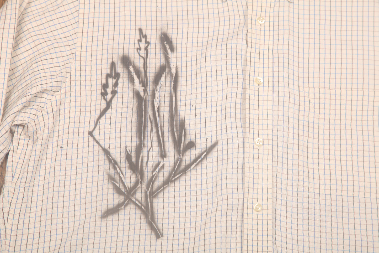 Boxy Shirt Upcycled Design (XL)