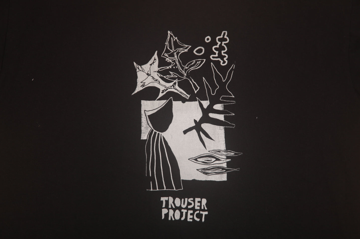 Upcycled Illustrated Screenprint T-shirt (XL)