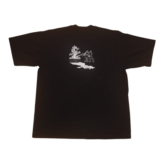 Upcycled Illustrated Screenprint T-shirt (XL)