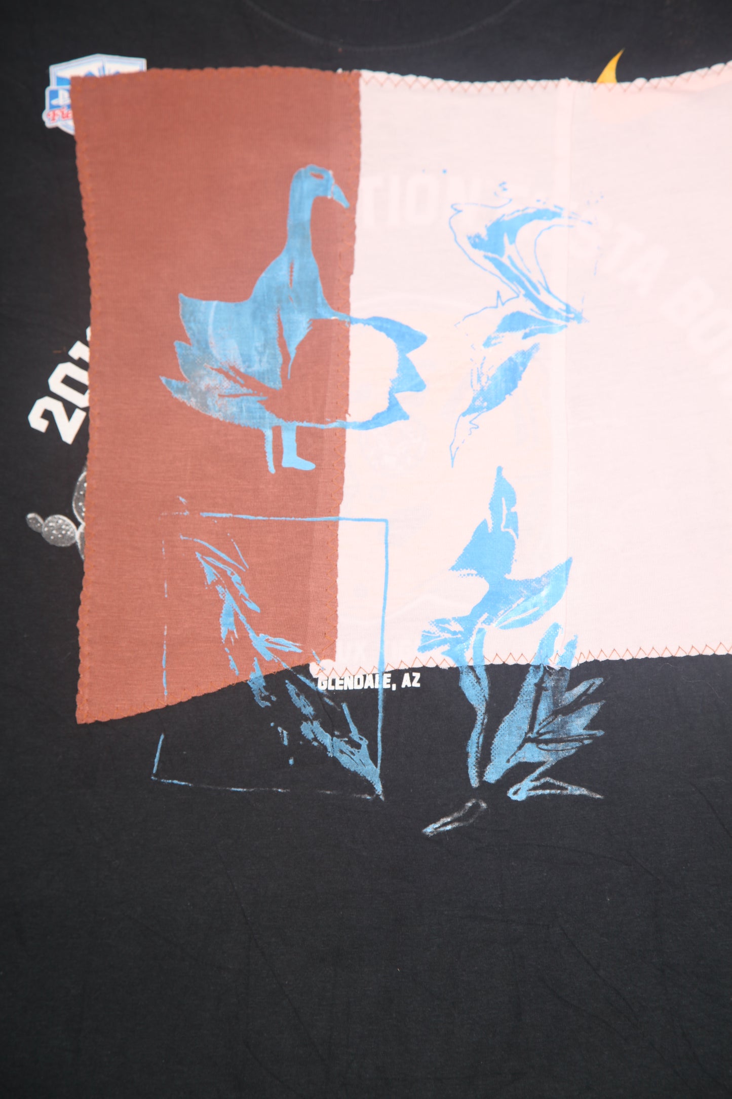 Upcycled Screenprint T-shirt (S)