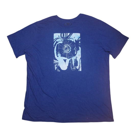 Upcycled Illustrated Screenprint T-shirt (XXL)