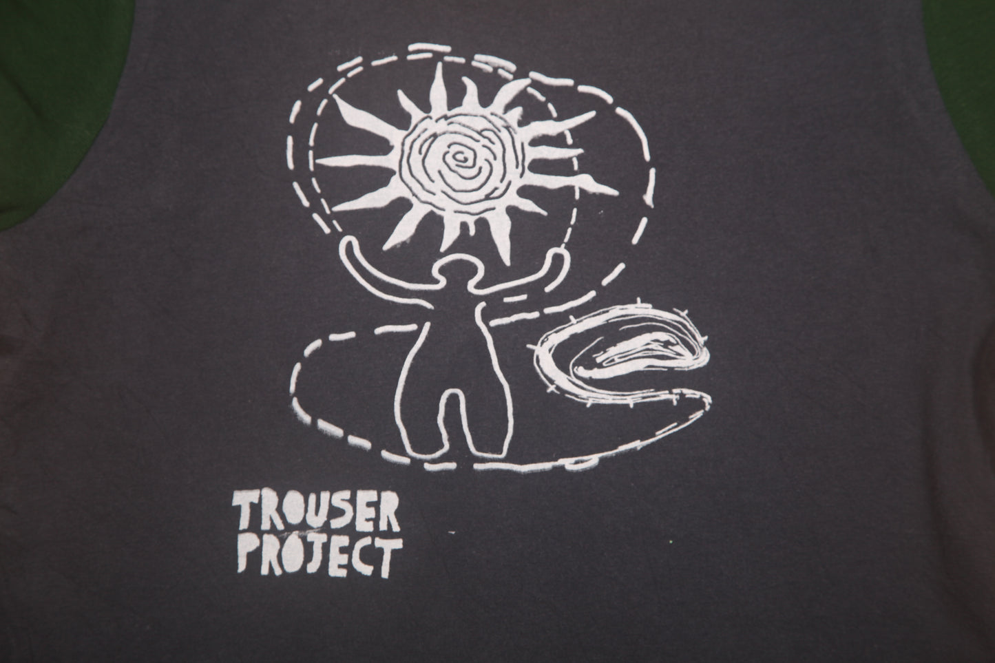 Short Sleeve Crop Screenprint Tee (UK8/10)