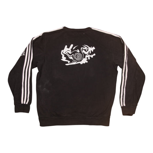 Vintage Upcycled Screenprint Jumper (M)