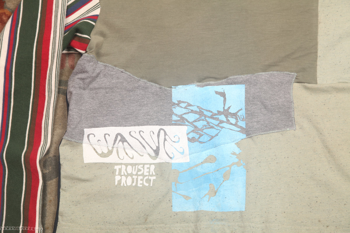 Long Sleeve Screenprint Reworked T-Shirt (XL)