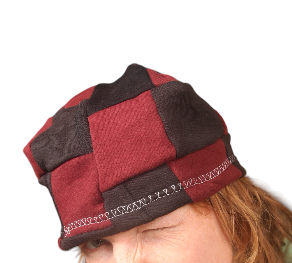 Chequered Beanie Hat