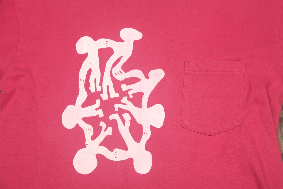 Upcycled Screenprint T-shirt (L)