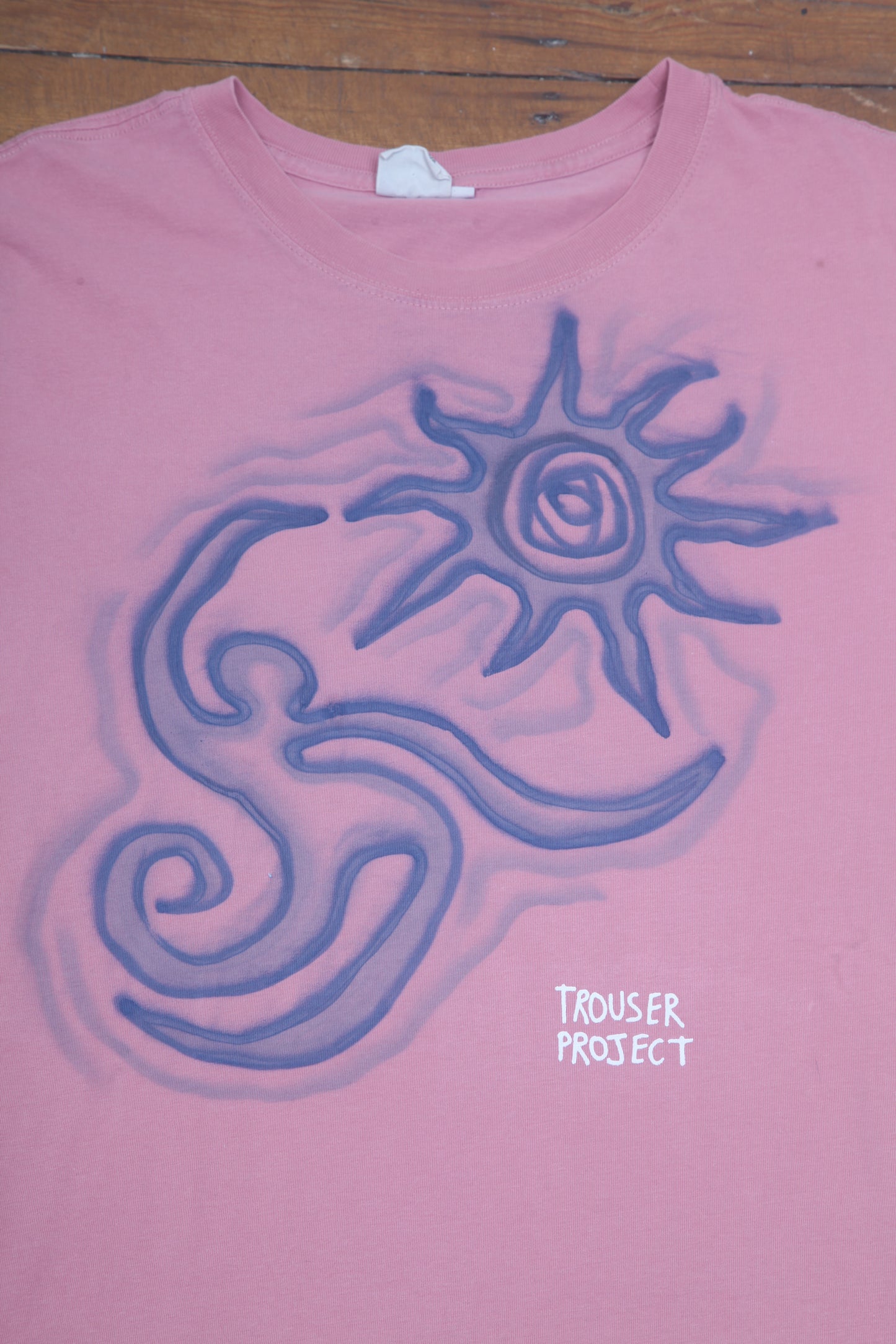 Funky Graphic Pink Short Sleeve T-Shirt (M)