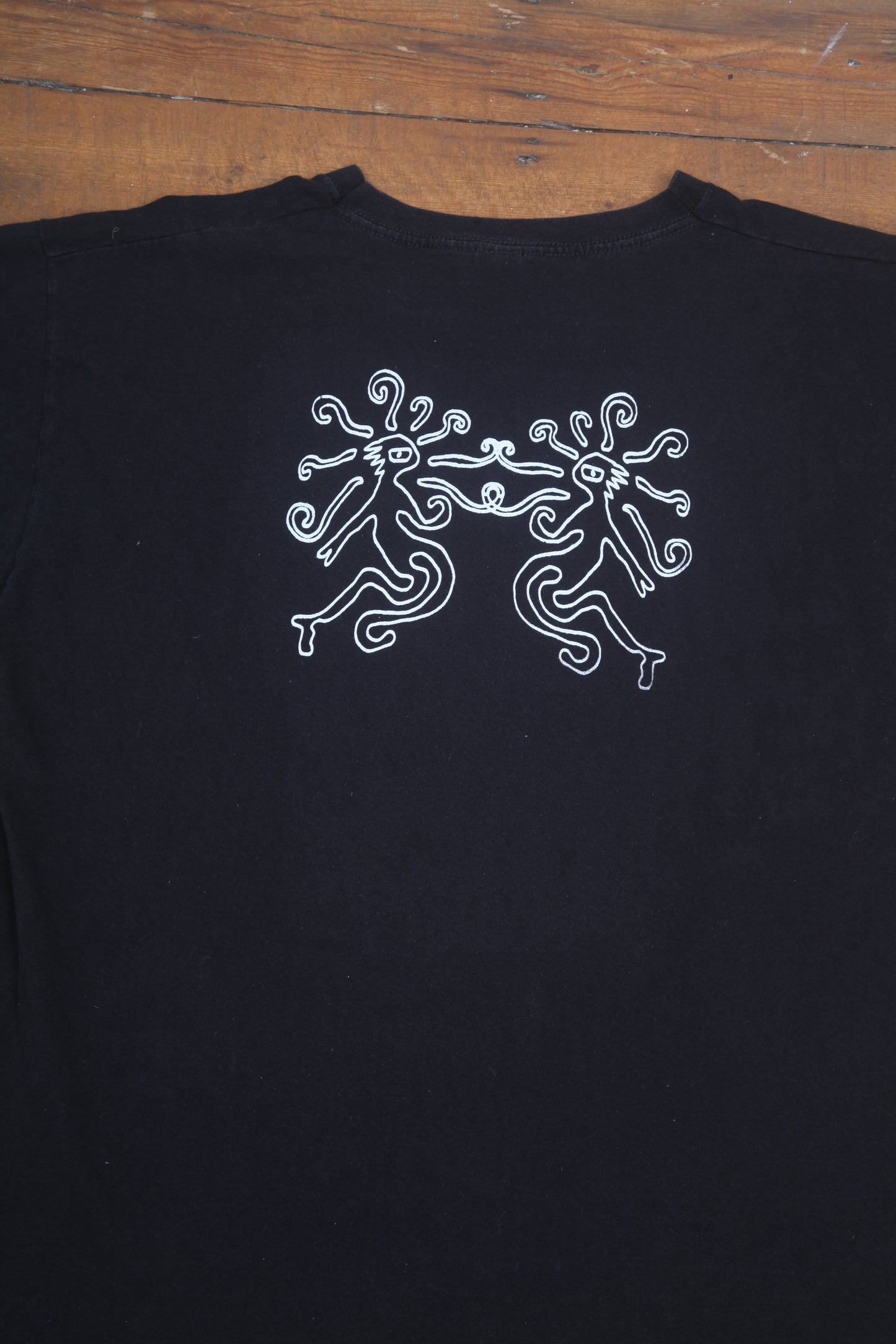 Graphic Black Short Sleeve T-Shirt (XL)