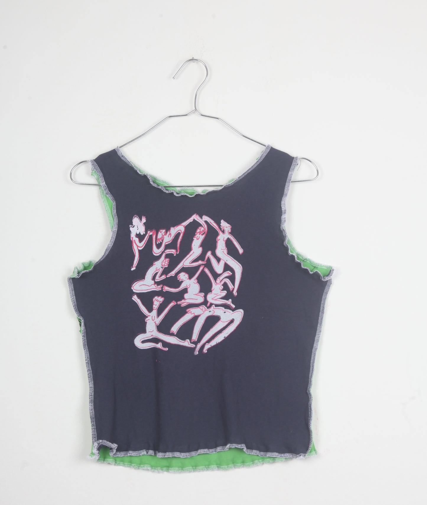 Funky Reversible Summer Vest Top (S)