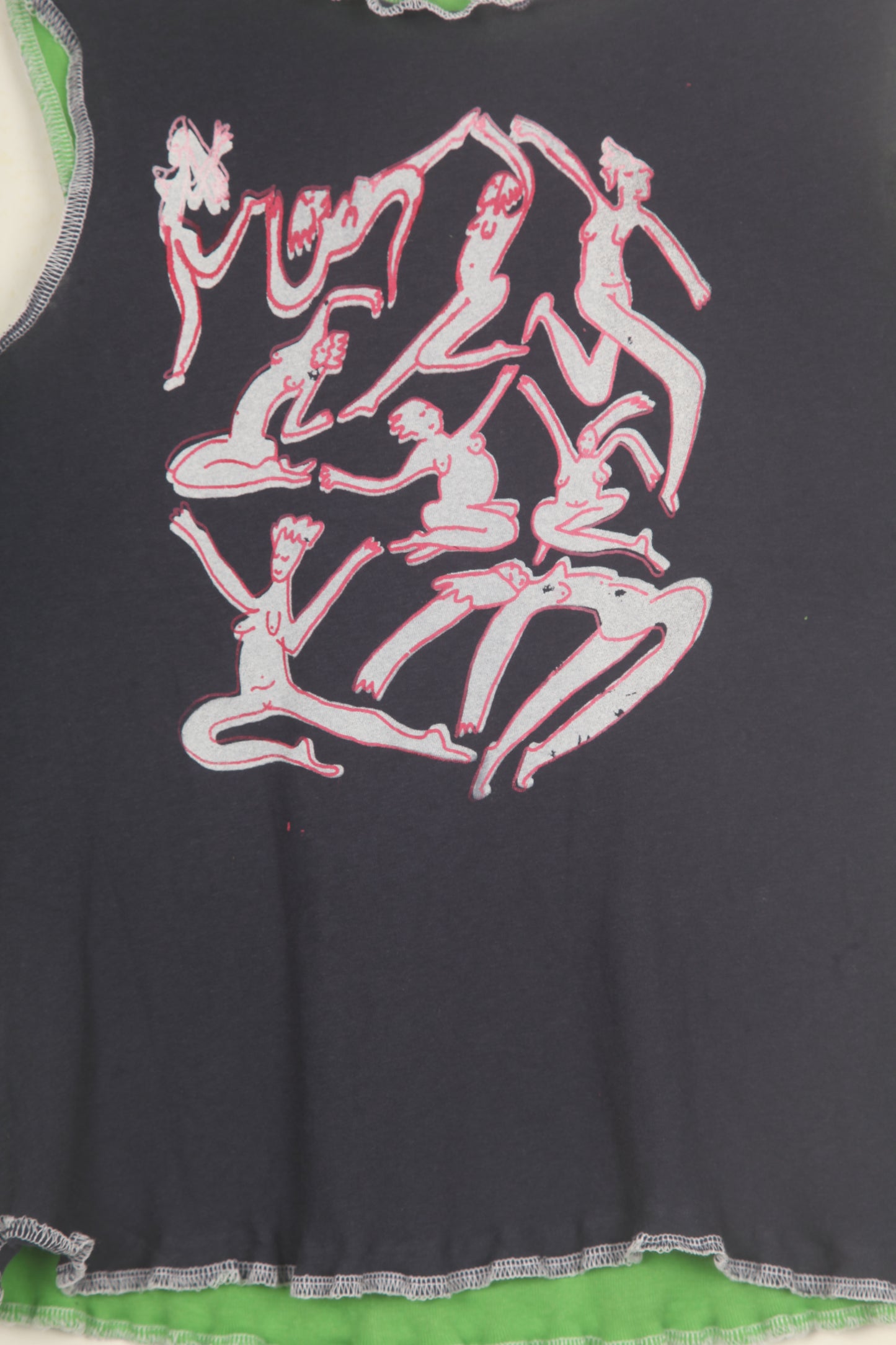 Funky Reversible Summer Vest Top (S)