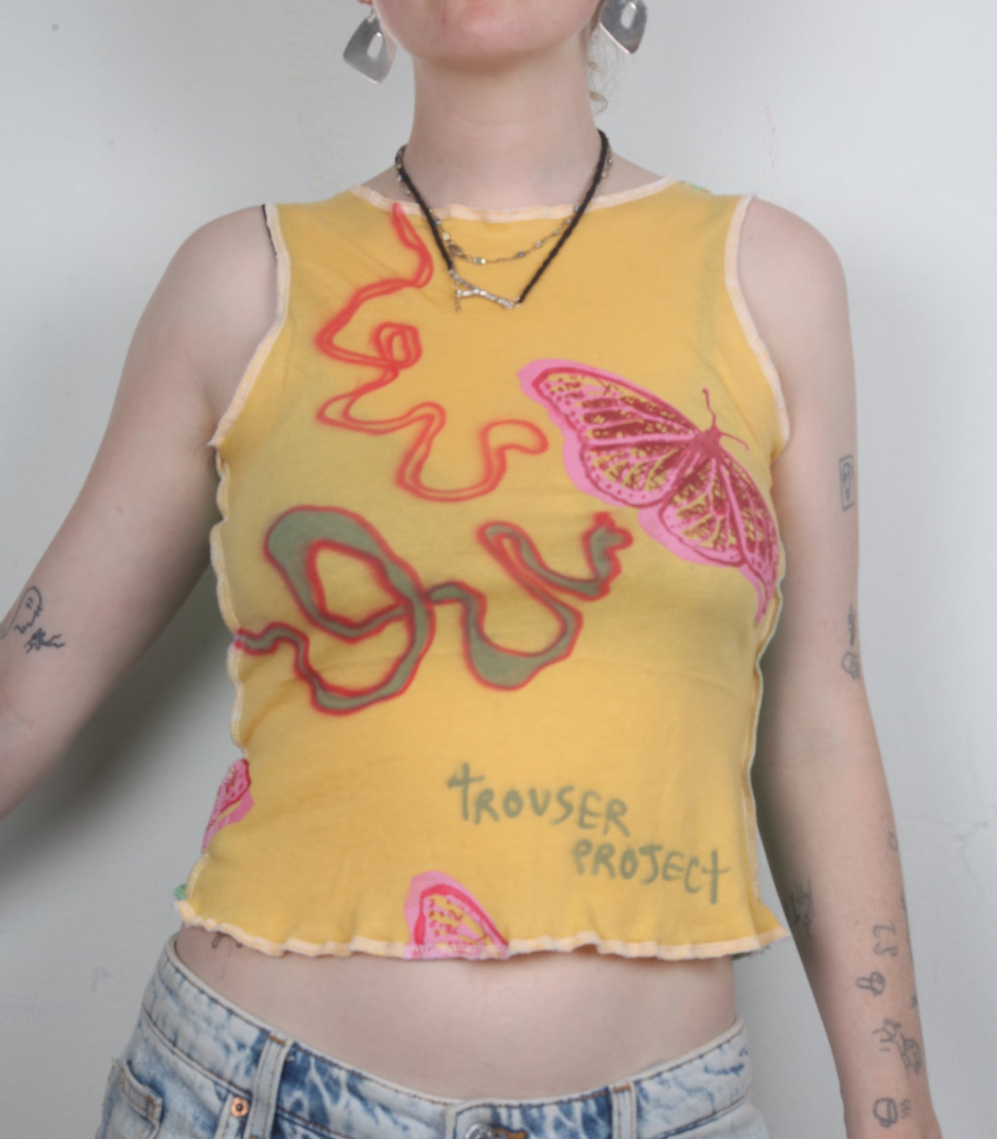 Funky Reversible Summer Vest Top (XS)