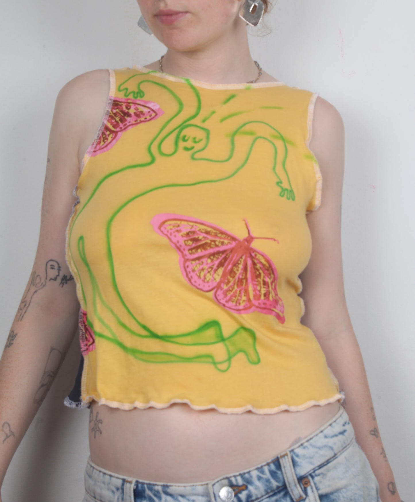 Funky Reversible Summer Vest Top (XS)