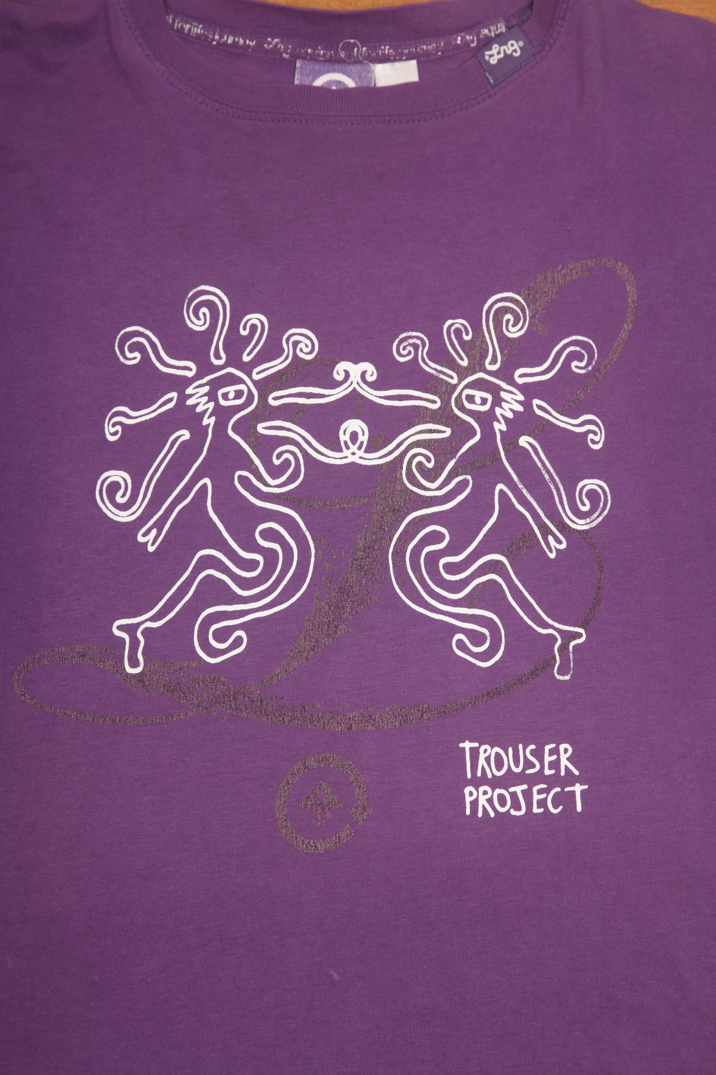 Upcycled Pre-Loved Graphic Screenprint T-Shirt (M)