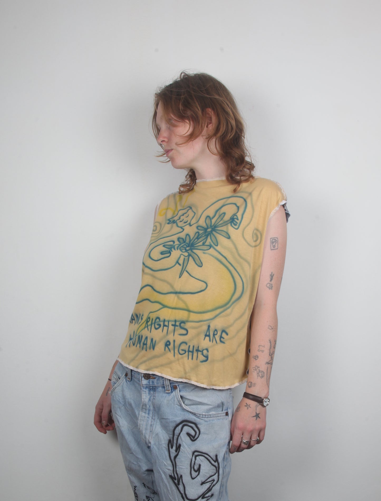 Trans Rights Reversible Vest Top (XL)