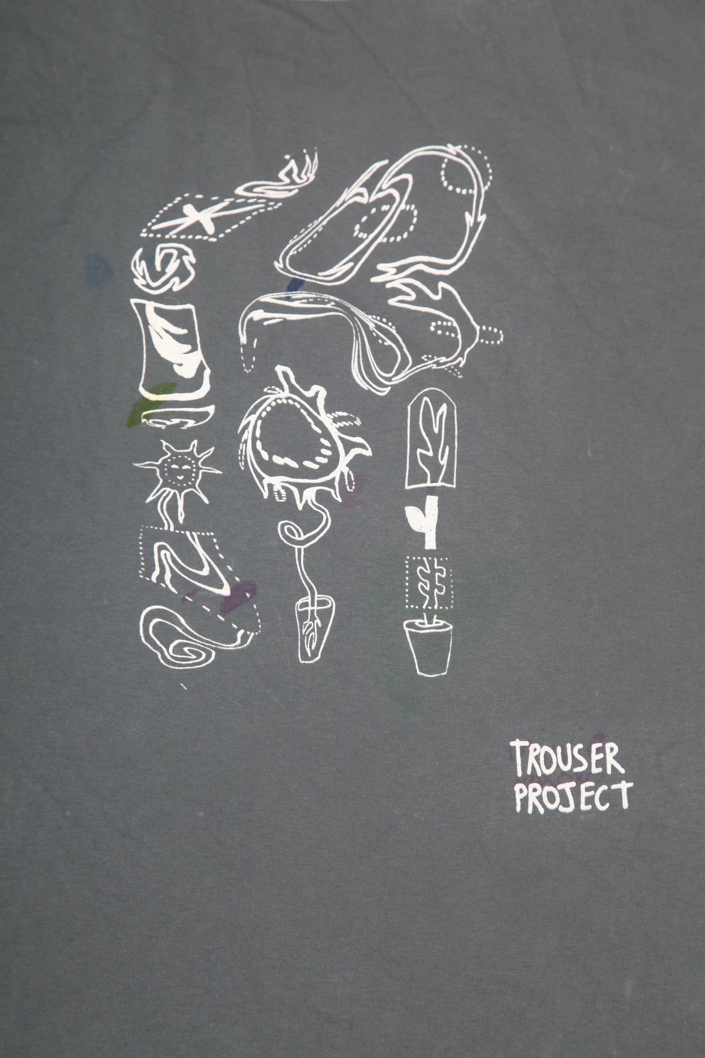 Upcycled Graphic Screenprint T-Shirt (M)