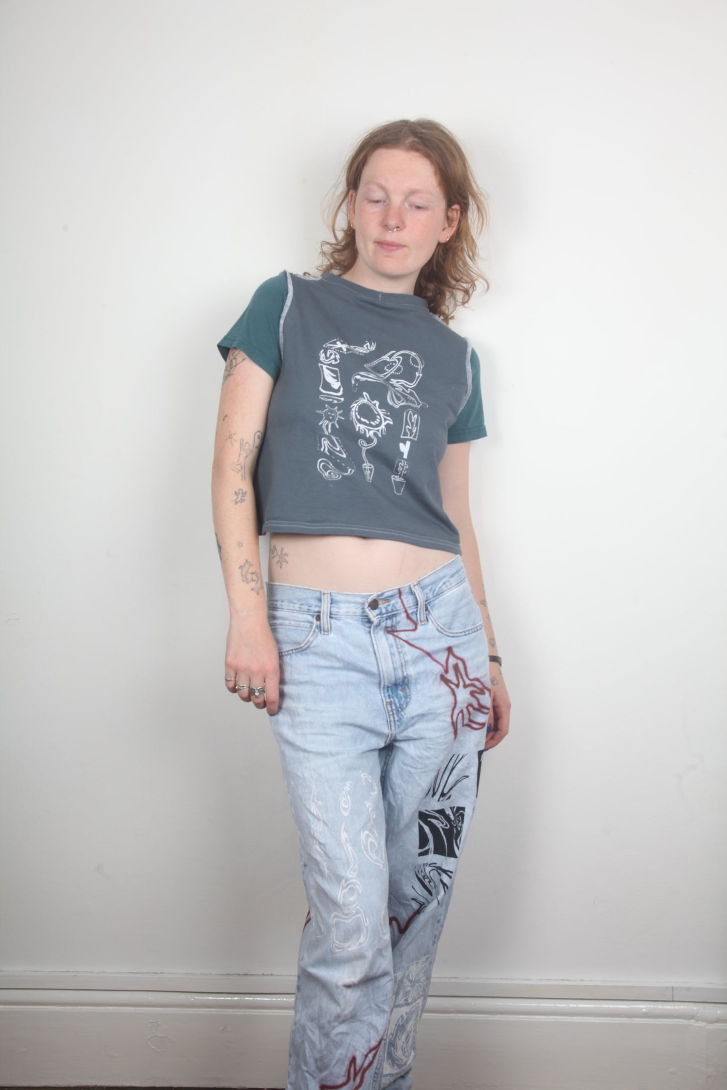 Short Sleeve Screenprint Graphic Tee (S)