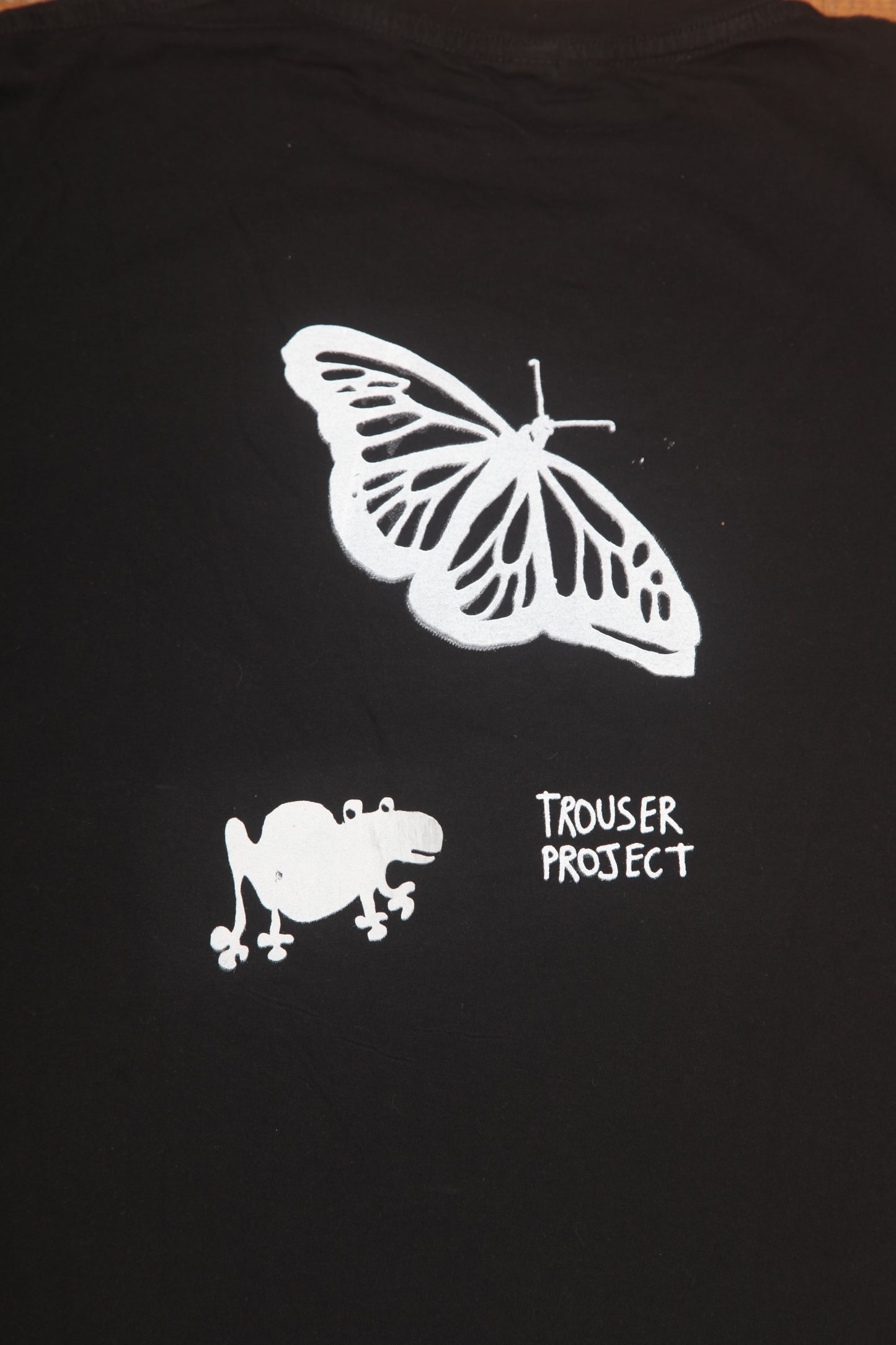 Sustainable Upcycled Graphic Screenprint T-Shirt (L)