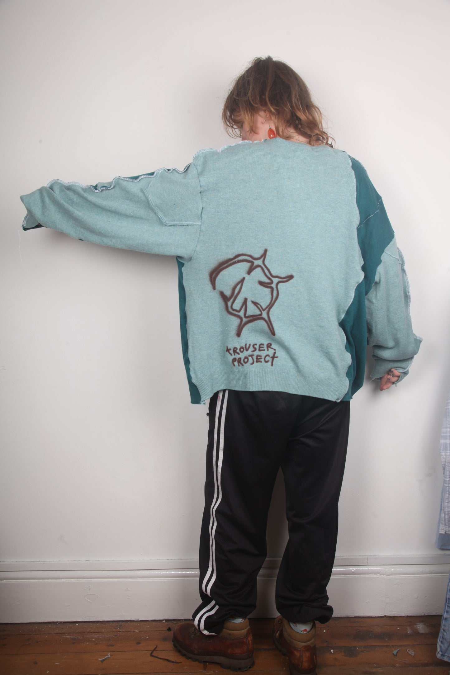 Patchwork Oversize Jumper (XXL)
