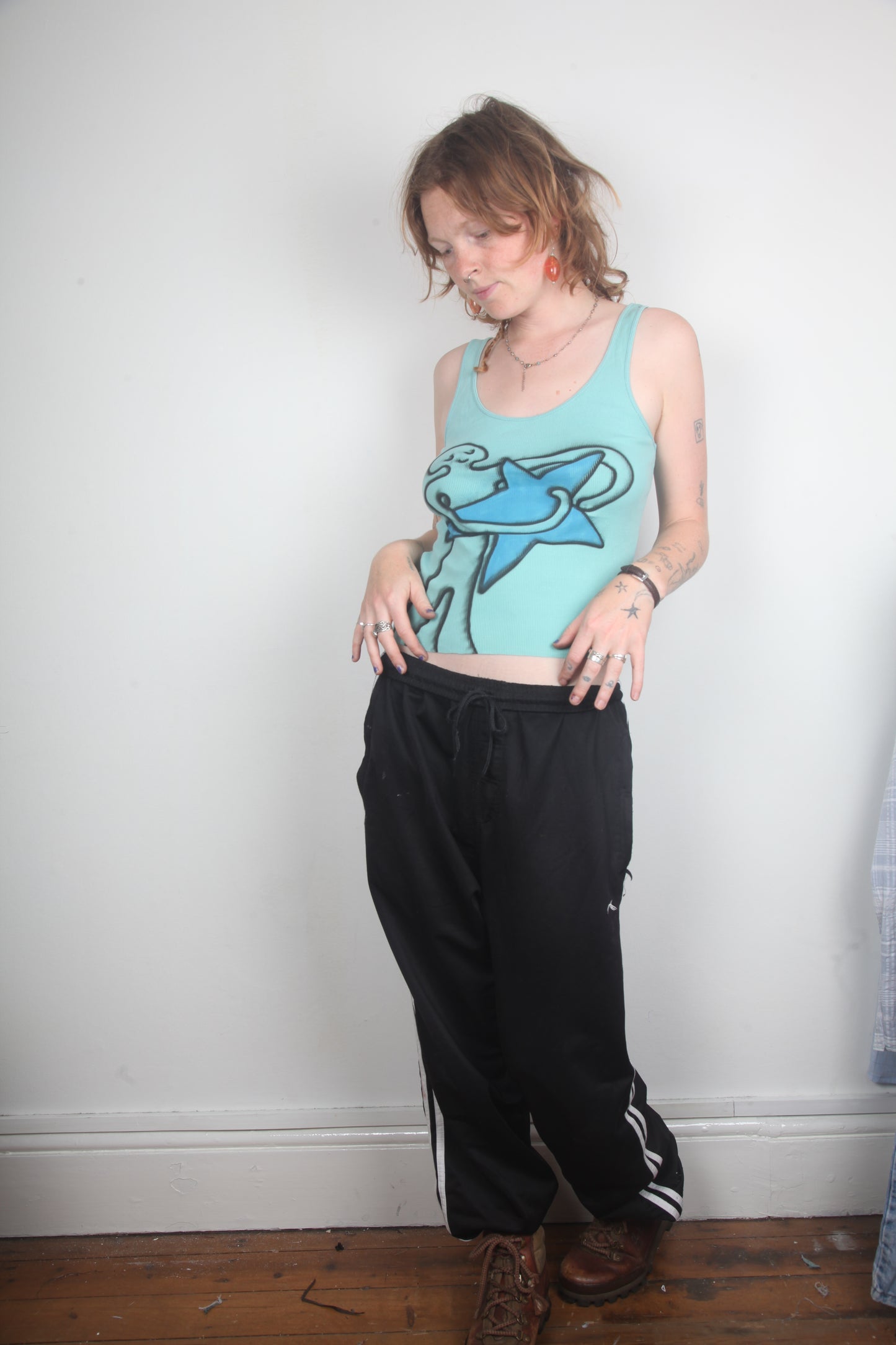 Star Vest Upcycled