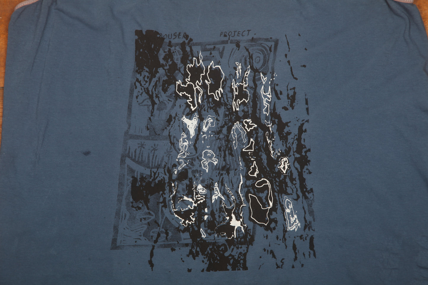 Upcycled Graphic Spaghetti Strap Vest