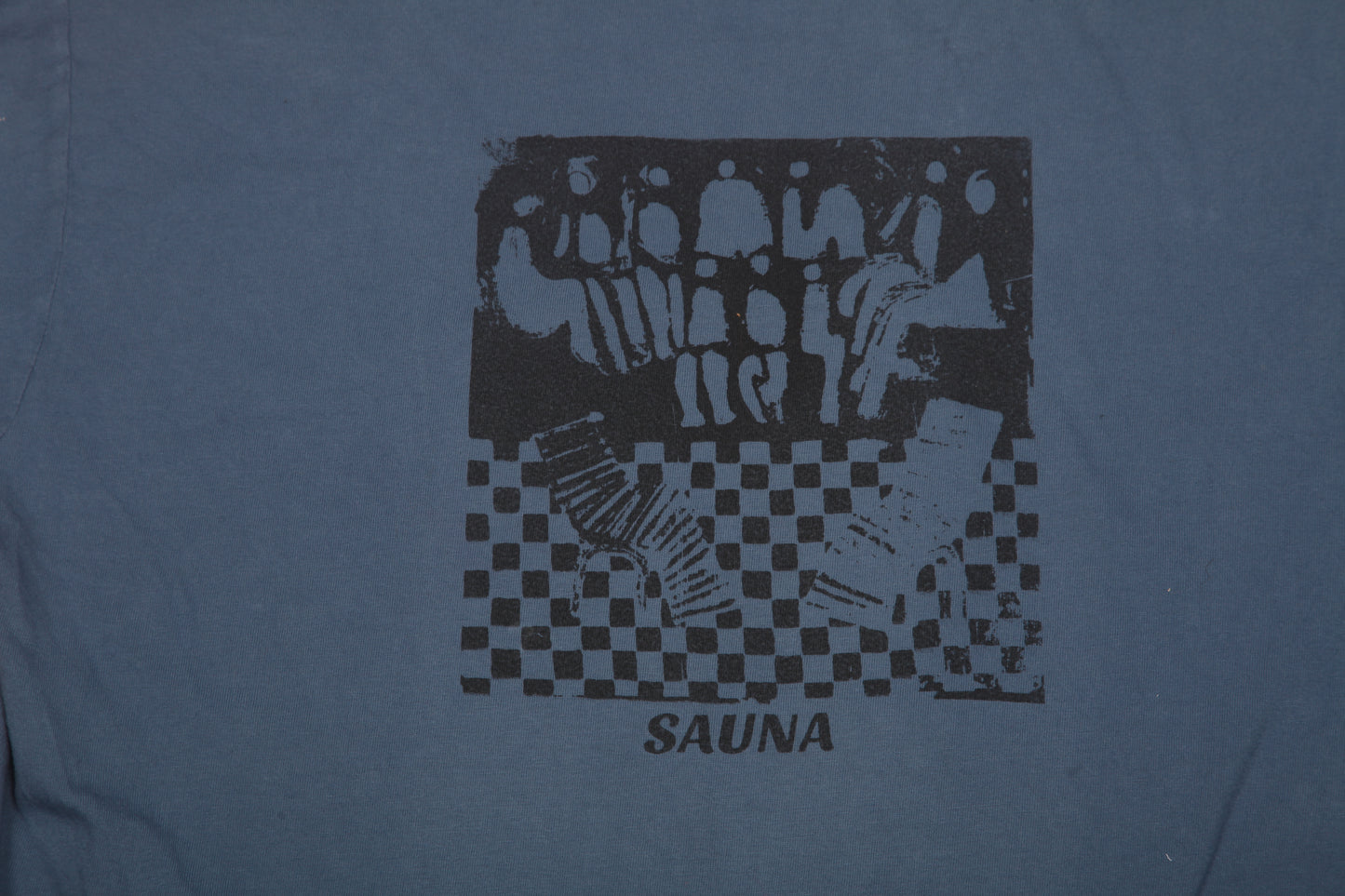 Upcycled Graphic Screenprint T-Shirt (L)