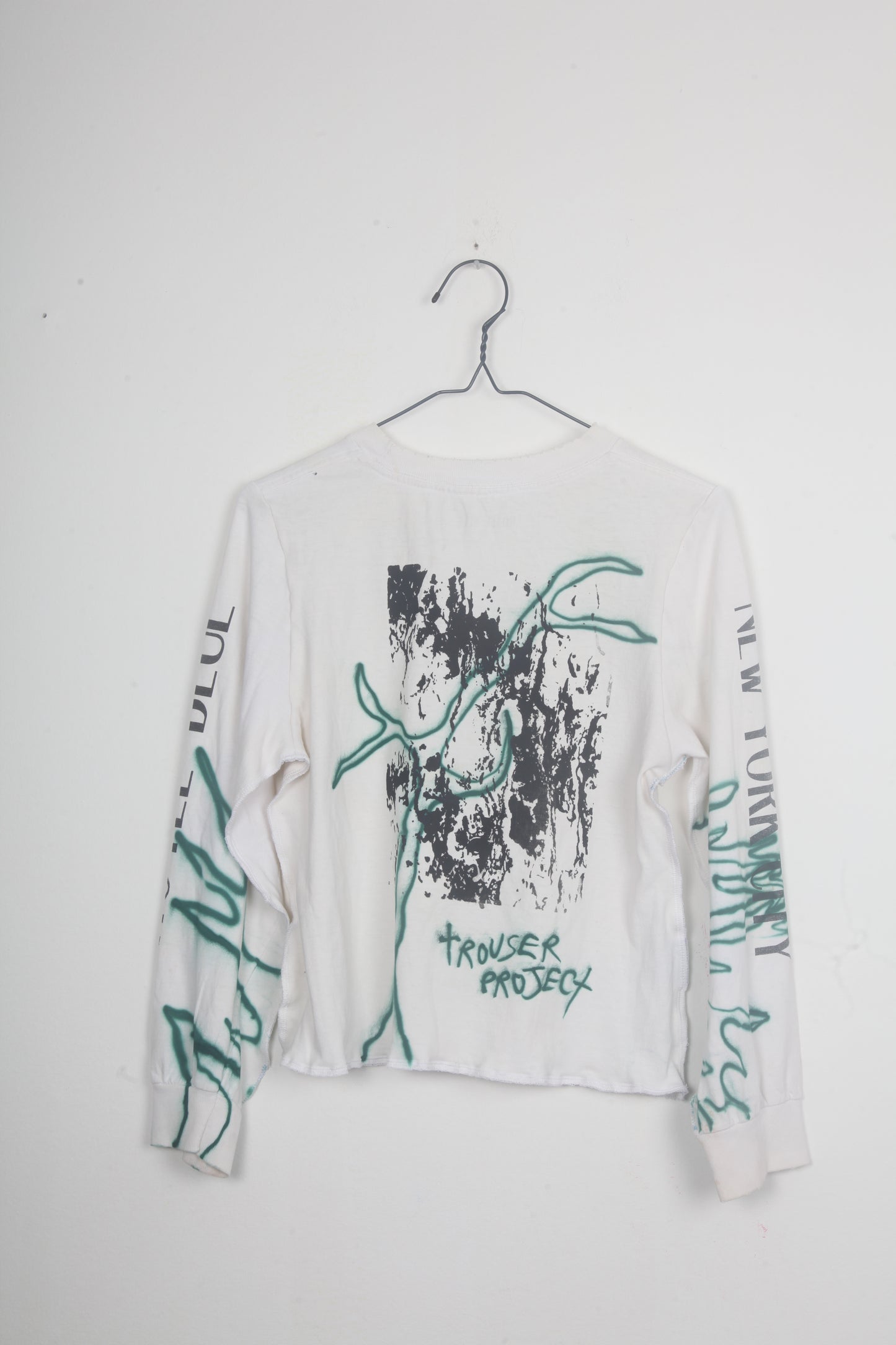 Reworked 1of1 Long Sleeve Figure Hugging Tee (M)