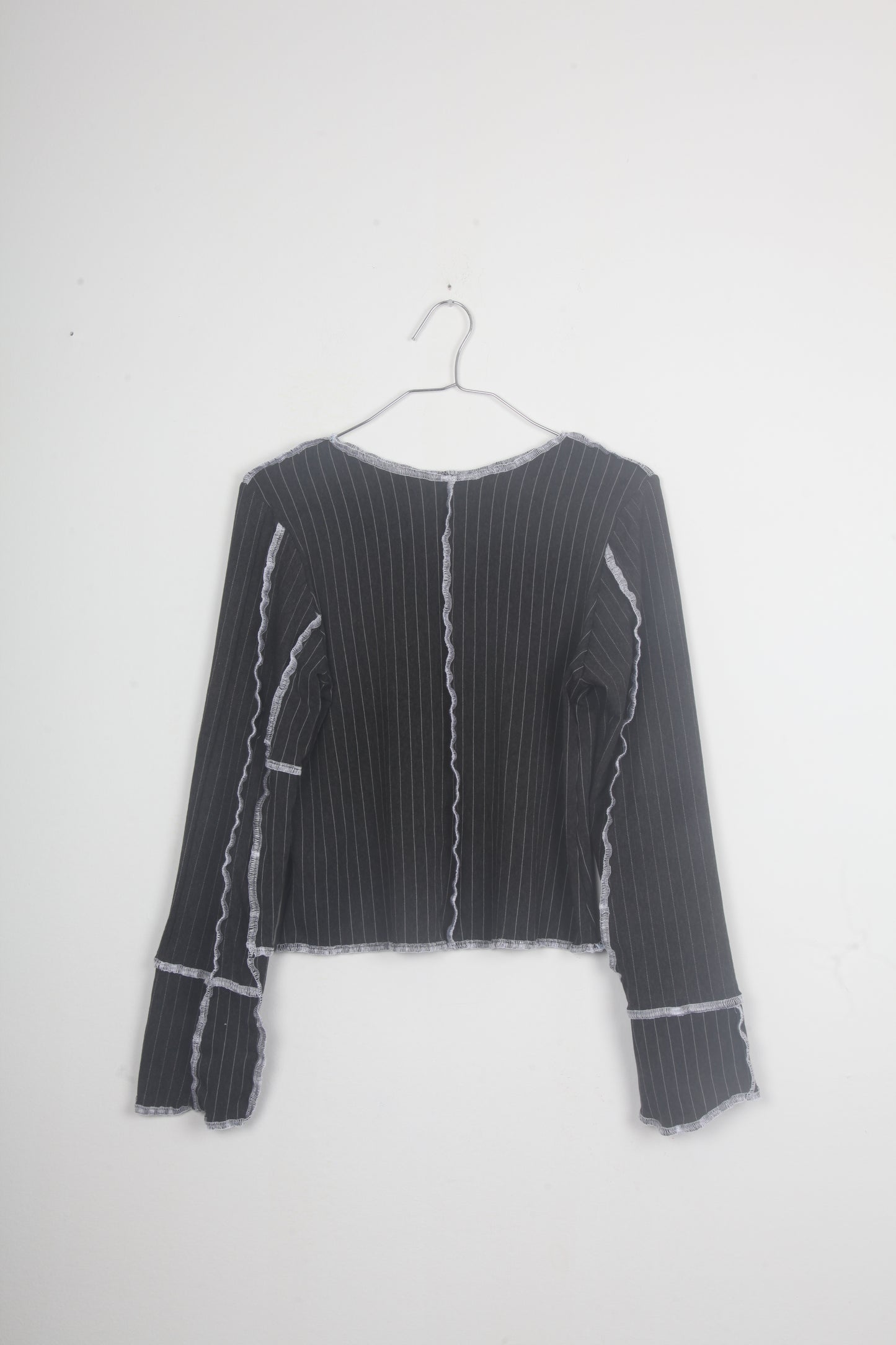 Reworked 1of1 Long Sleeve Figure Hugging Tee (M)