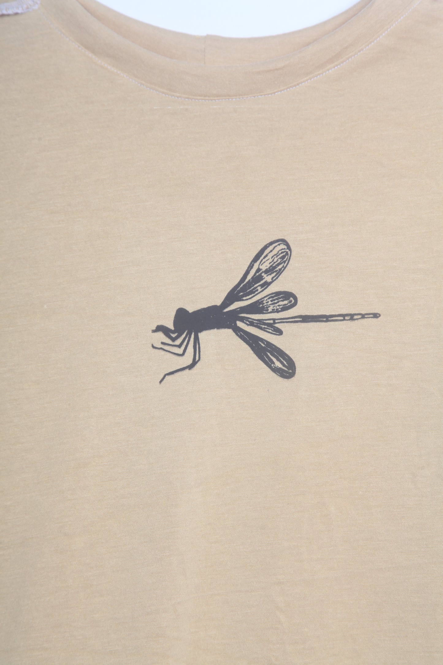 Cut & Sew Screen-print Baby Tee (L)