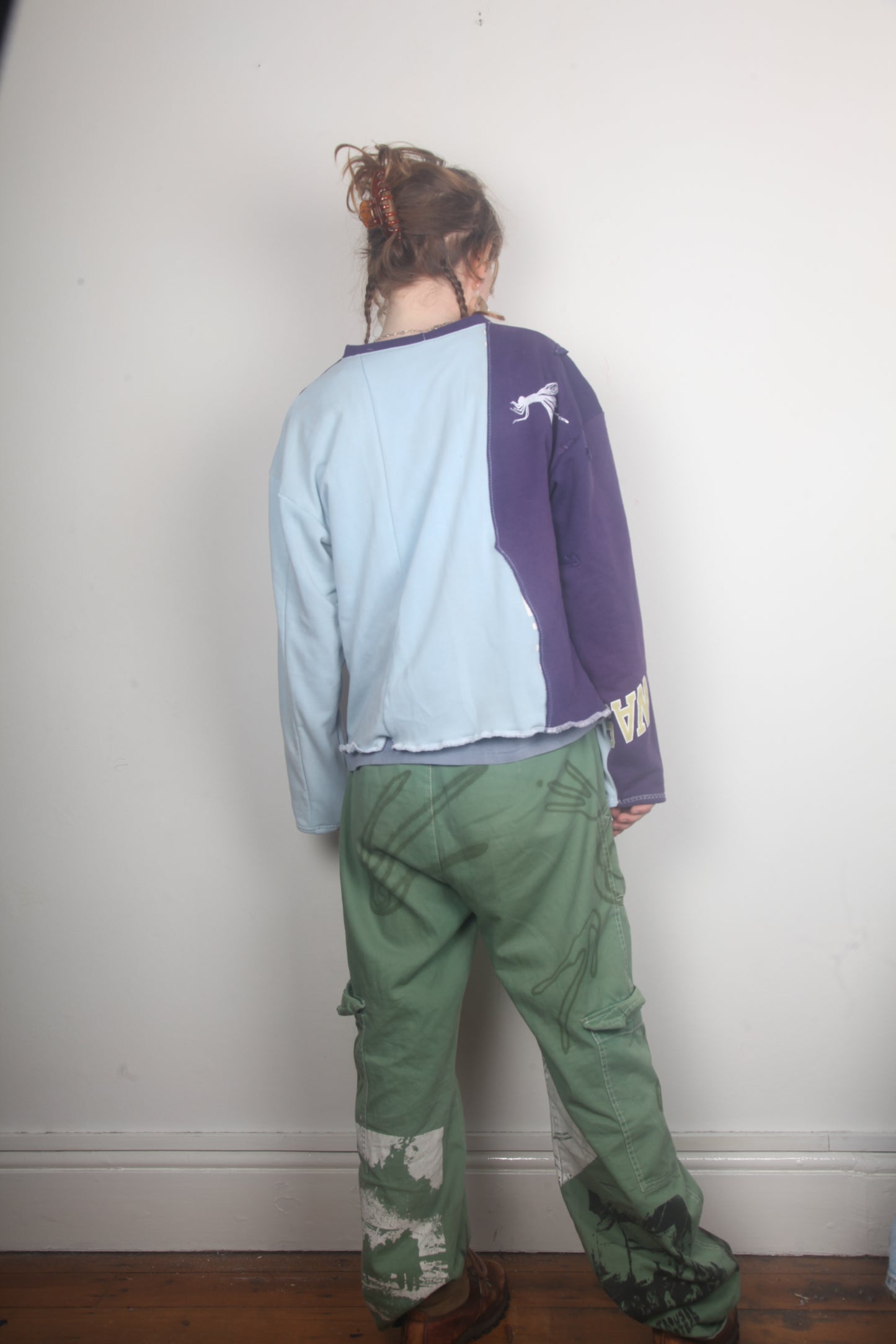 Funky Purple Jumper (M)