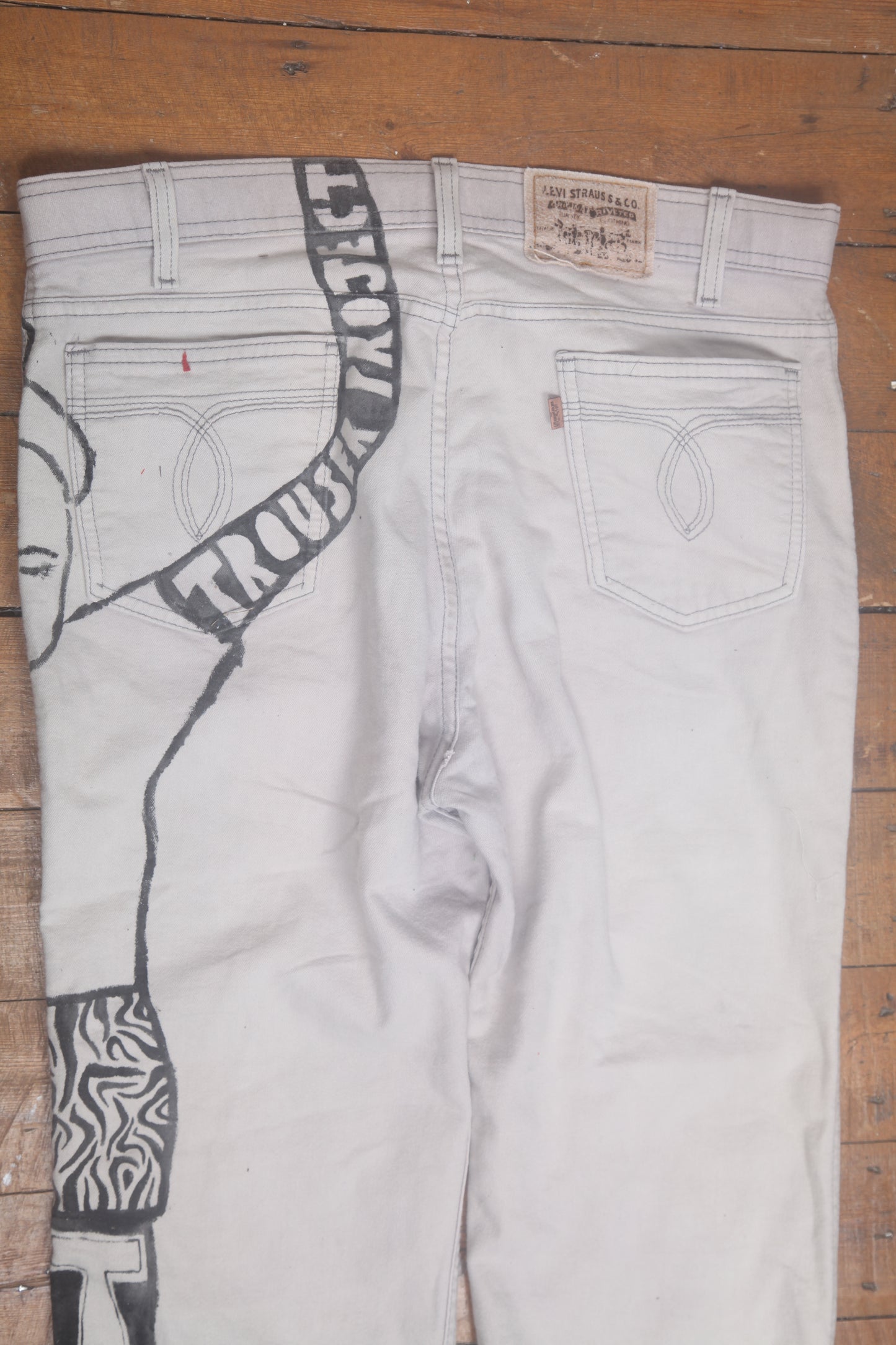 Levi's Hand Painted Trousers